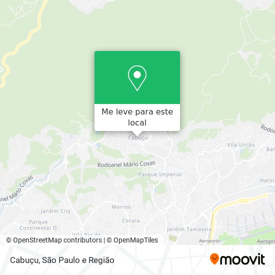 Cabuçu mapa