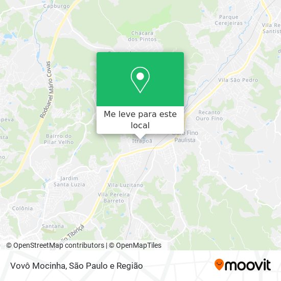 Vovô Mocinha mapa