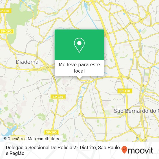 Delegacia Seccional De Polícia 2º Distrito mapa