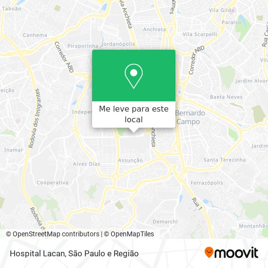 Hospital Lacan mapa