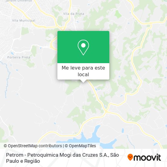 Petrom - Petroquímica Mogi das Cruzes S.A. mapa