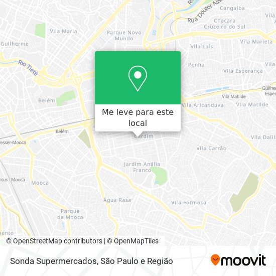Sonda Supermercados mapa