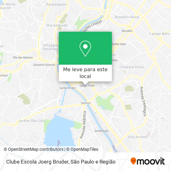 Clube Escola Joerg Bruder mapa