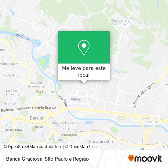 Banca Graciosa mapa