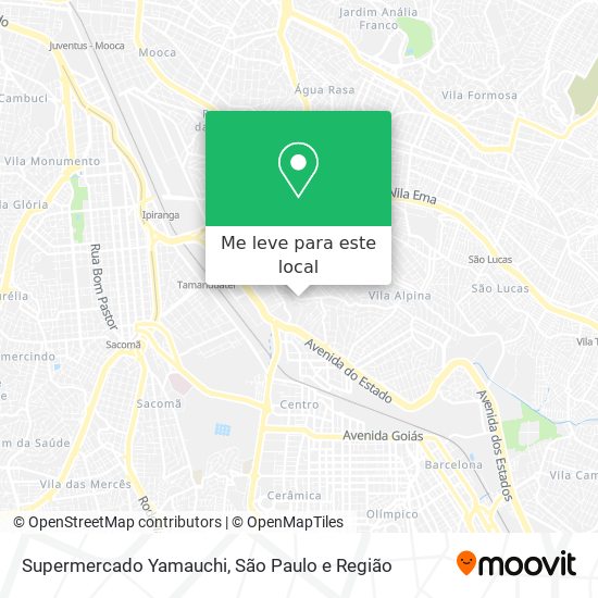 Supermercado Yamauchi mapa