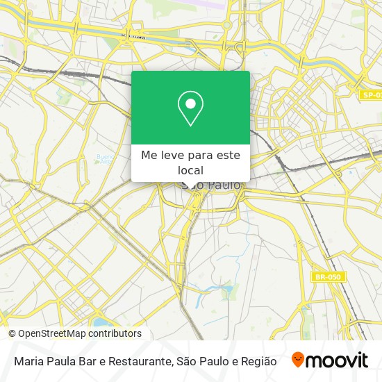 Maria Paula Bar e Restaurante mapa