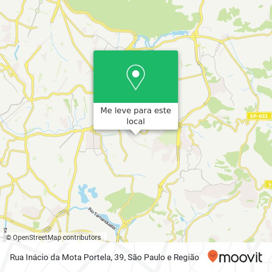 Rua Inácio da Mota Portela, 39 mapa