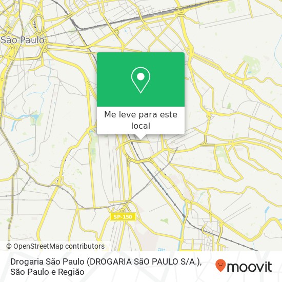 Drogaria São Paulo (DROGARIA SãO PAULO S / A.) mapa