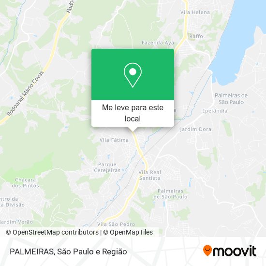 PALMEIRAS mapa