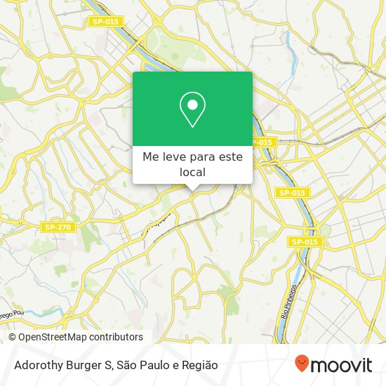 Adorothy Burger S mapa