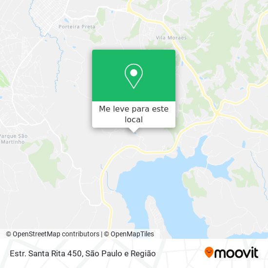 Estr. Santa Rita 450 mapa