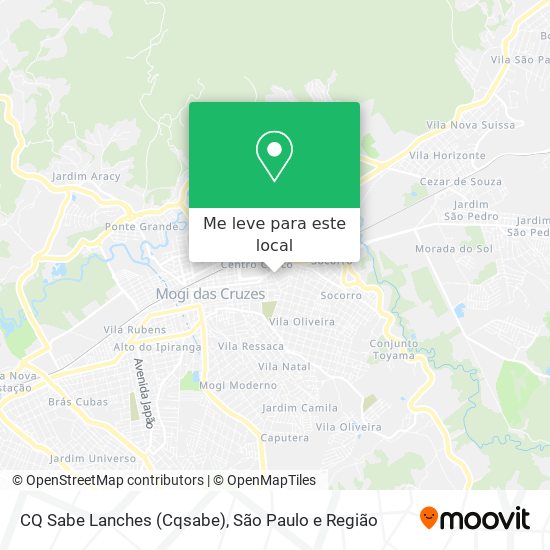 CQ Sabe Lanches (Cqsabe) mapa