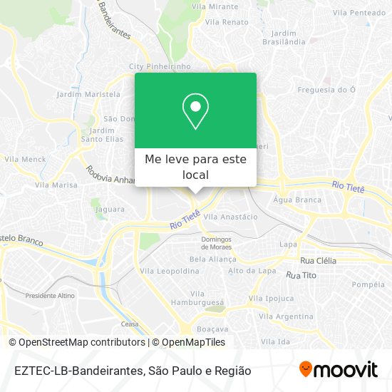 EZTEC-LB-Bandeirantes mapa