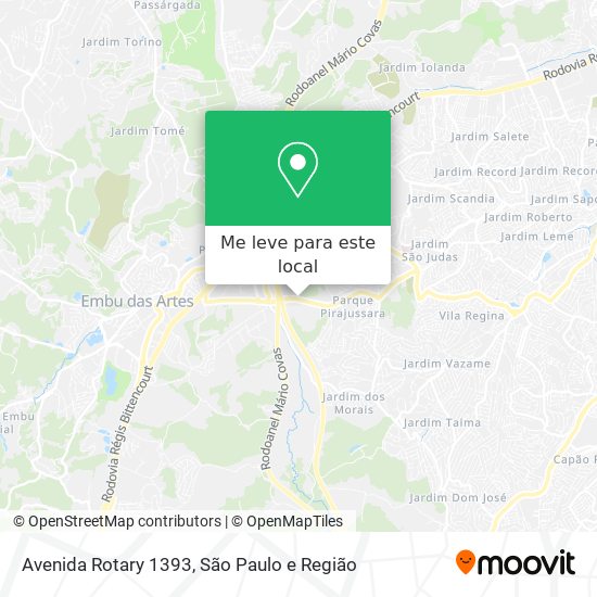 Avenida Rotary 1393 mapa