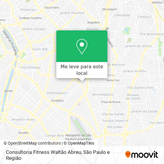 Consultoria Fitness Waltão Abreu mapa