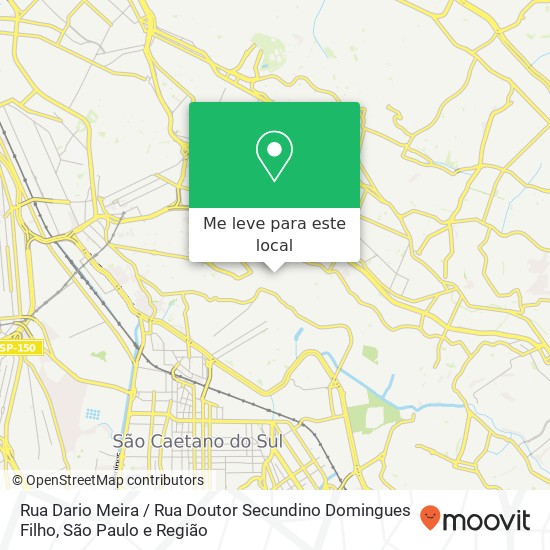 Rua Dario Meira / Rua Doutor Secundino Domingues Filho mapa