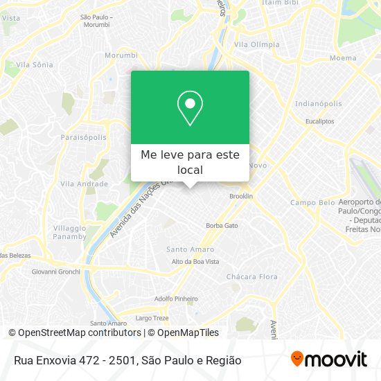 Rua Enxovia 472 - 2501 mapa