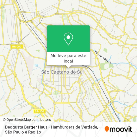 Deggusta Burger Haus - Hamburgers de Verdade mapa