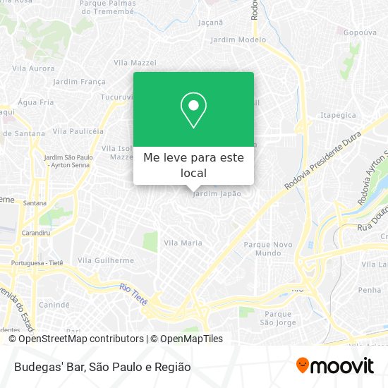 Budegas' Bar mapa