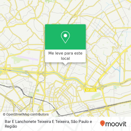 Bar E Lanchonete Teixeira E Teixeira mapa