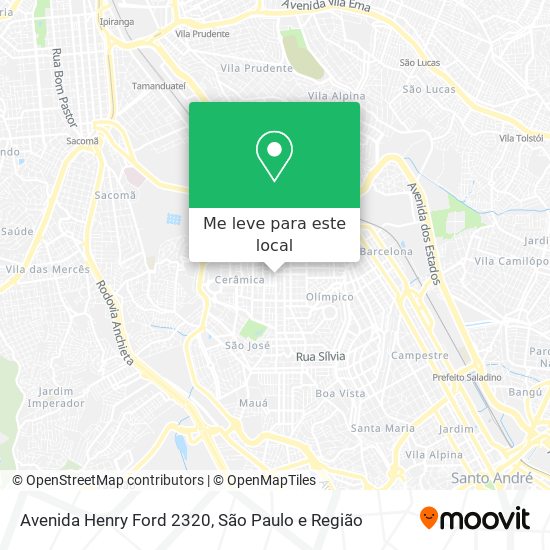 Avenida Henry Ford 2320 mapa
