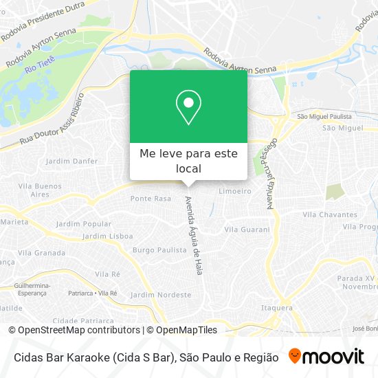 Cidas Bar Karaoke (Cida S Bar) mapa