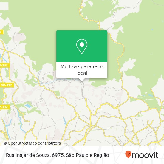 Rua Inajar de Souza, 6975 mapa