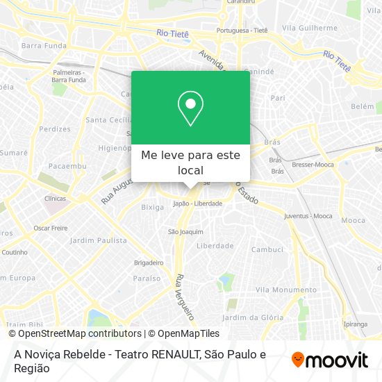 A Noviça Rebelde - Teatro RENAULT mapa