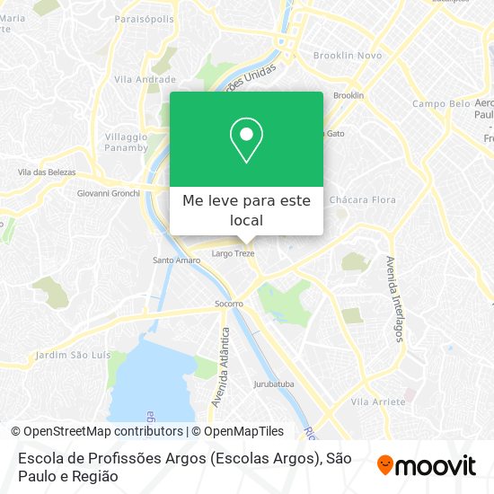Escola de Profissões Argos (Escolas Argos) mapa