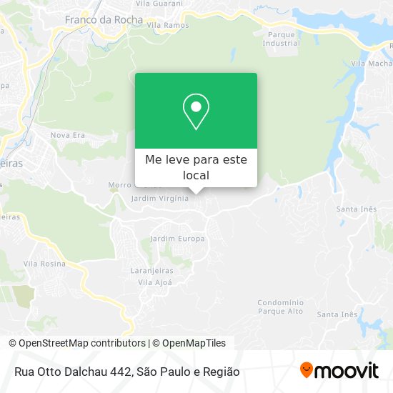 Rua Otto Dalchau 442 mapa