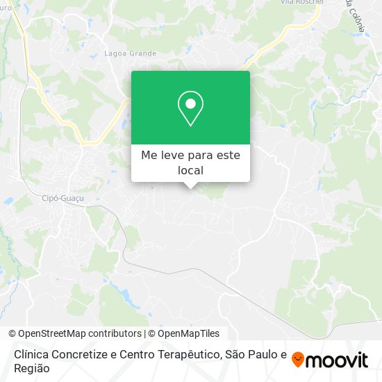 Clínica Concretize e Centro Terapêutico mapa