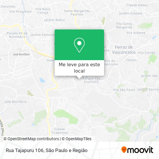 Rua Tajapuru 106 mapa