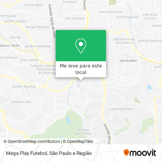 Mega Play Futebol mapa