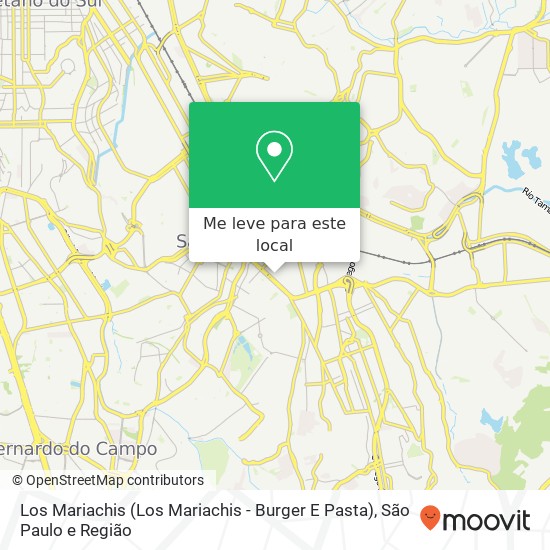 Los Mariachis (Los Mariachis - Burger E Pasta) mapa