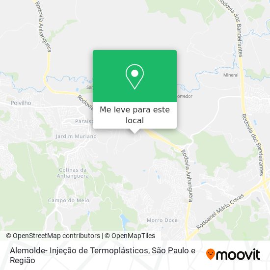 Alemolde- Injeção de Termoplásticos mapa