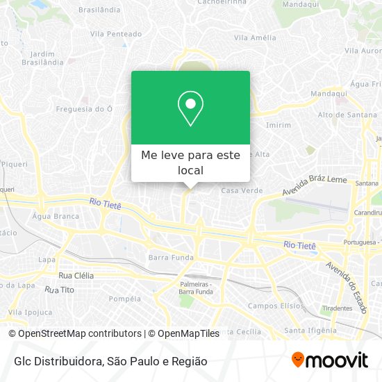 Glc Distribuidora mapa