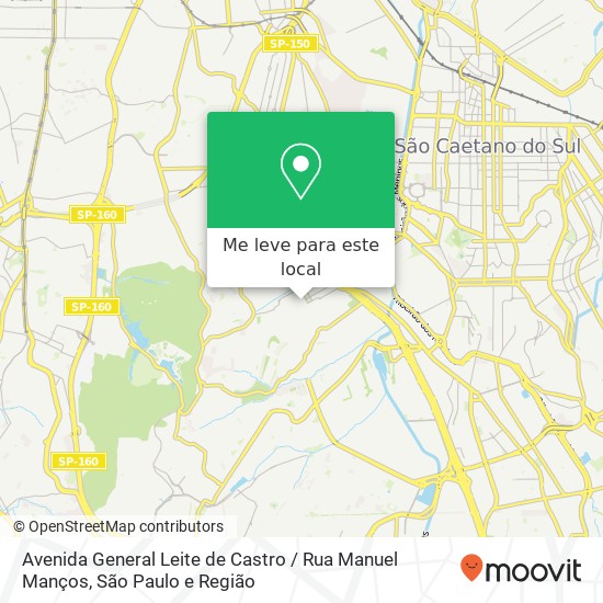 Avenida General Leite de Castro / Rua Manuel Manços mapa