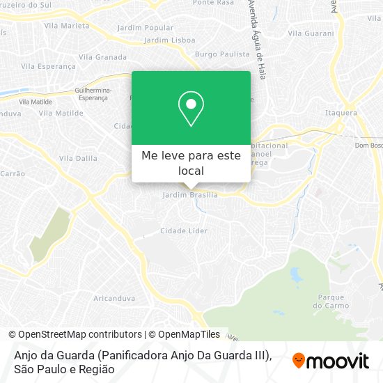 Anjo da Guarda (Panificadora Anjo Da Guarda III) mapa