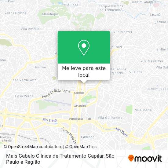 Mais Cabelo Clínica de Tratamento Capilar mapa
