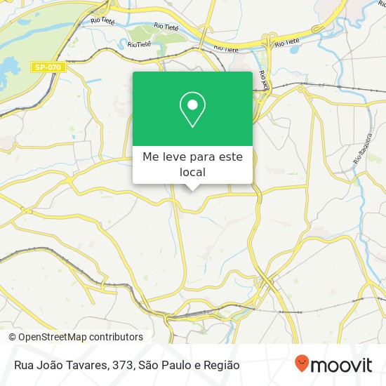 Rua João Tavares, 373 mapa