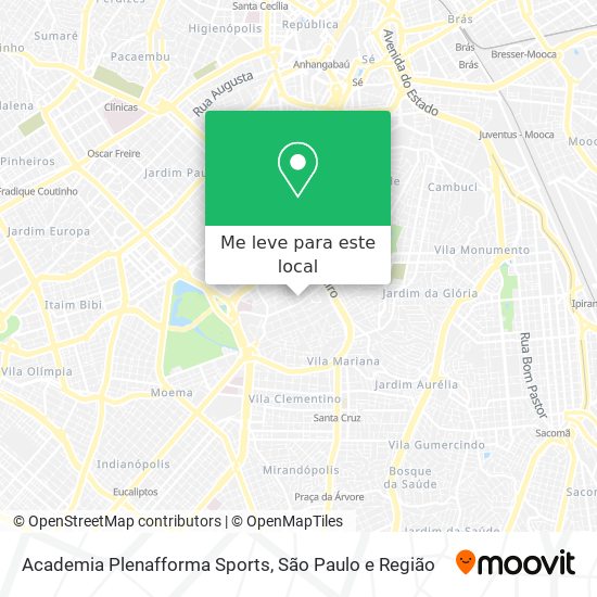 Academia Plenafforma Sports mapa