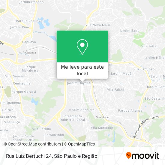 Rua Luiz Bertuchi 24 mapa