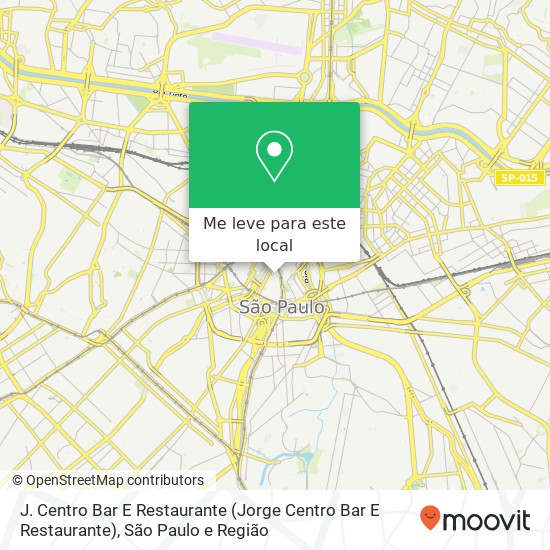 J. Centro Bar E Restaurante mapa