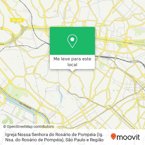 Igreja Nossa Senhora do Rosário de Pompéia (Ig. Nsa. do Rosário de Pompéia) mapa