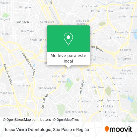 Iessa Vieira Odontologia mapa