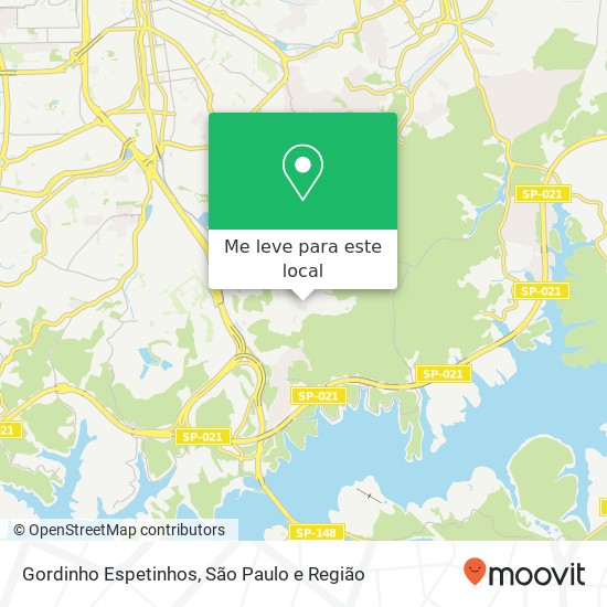 Gordinho Espetinhos mapa