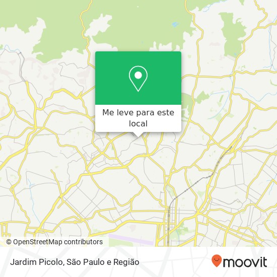 Jardim Picolo mapa