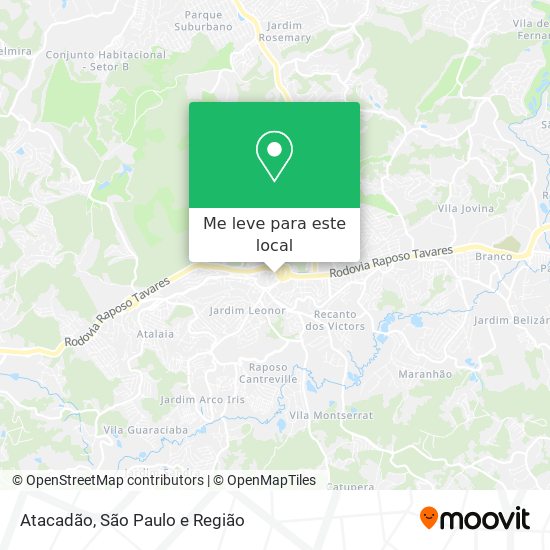 Atacadão mapa