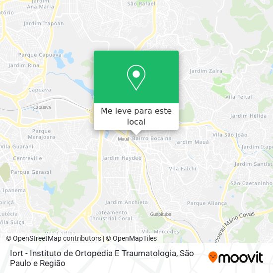 Iort - Instituto de Ortopedia E Traumatologia mapa
