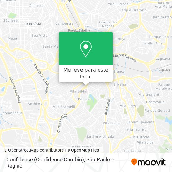 Confidence (Confidence Cambio) mapa